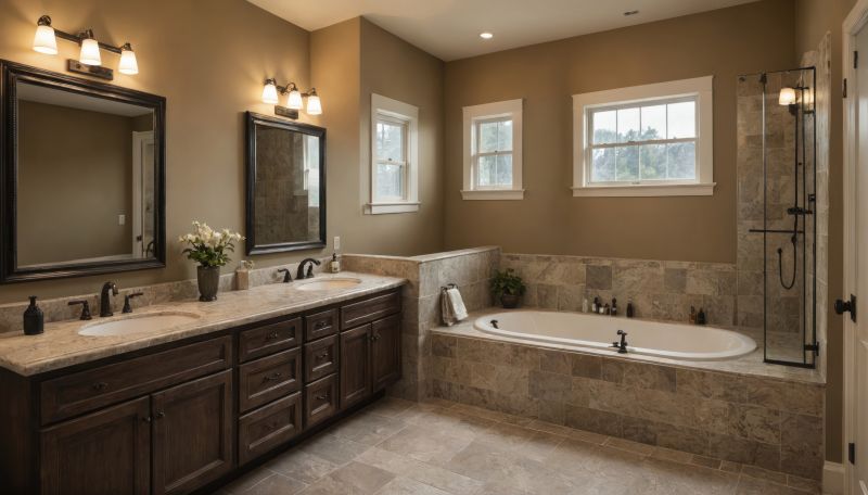 Elegant Bathroom with Double Vanity